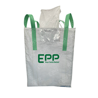 Sacos a granel FIBC de bajo costo, aprobados por la ONU, formables, laminados, de 1000 kg, tipo Super Sack, Jumbo Bag para peróxidos orgánicos y residuos de jardín