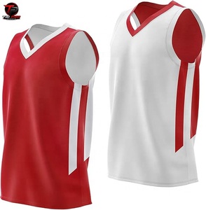 Camiseta de Baloncesto con Cuello en V y Logotipo Personalizado para Hombre, Chaleco Deportivo sin Mangas, Secado Rápido, Transpirable, Uniforme de Entrenamiento de Equipo - Product Image 1