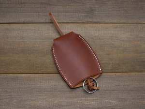 Wholesale <b>Personalized</b> Logo Printed Custom Metal PU Leather <b>Keychain</b> Premium Genuine Leather Keyring for Car Keys Gifts - Product Image 2