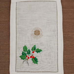 Serviette de cocktail brodée élégante, réutilisable, facile d'entretien, sublime la présentation de la table pour les mariages et les occasions spéciales. - Product Image 3