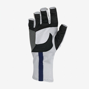 Guantes de Pesca de Medio Dedo, Color Azul Grisáceo Claro, Sintéticos, Transpirables, Ligeros, con Cierre de Gancho y Bucle, Unisex, para Todas las Estaciones, para Actividades al Aire Libre - Product Image 4