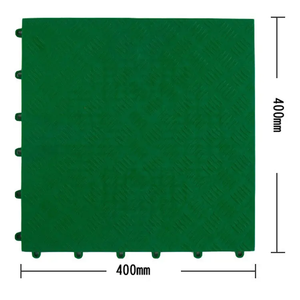 Baldosas de Plástico PP Encajables para Piso de Garaje, Removibles, Antideslizantes e Impermeables para Almacenes y Talleres de Reparación de Automóviles - Product Image 4