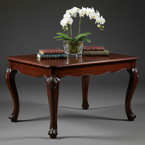 Table à manger convertible en bois de chêne massif - Design antique extensible et pliable pour hôtel et entrepôt par Perfect Enterprises - Product Image 4