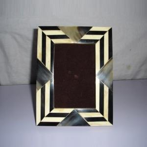 Custom Designed Wooden and Bone Inlay <b>Photo</b> <b>Frame</b> Horn Picture <b>Frame</b> with Resin for Home Decorative Purpose - Product Image 3