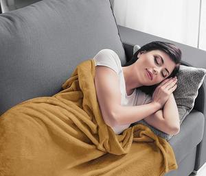 Couverture de lit hivernale 100 % coton, respirante, anti-boulochage, design moderne en tricot doux, toutes saisons - Product Image 2