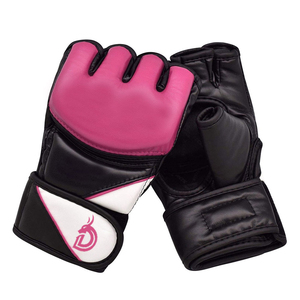 Gants de MMA professionnels de haute qualité, sur mesure, vente en gros, logo personnalisé, respirants, demi-doigts - Product Image 3