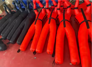 หุ่นซ้อมมวย PROFIT SPORTS สีแดงและดำ ทำจากหนังเทียม บรรจุทราย 25 กก. ทนทาน เหมาะสำหรับฝึกซ้อมสำหรับผู้ใหญ่ เป็นเป้าซ้อมศีรษะ - Product Image 6