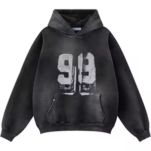 เสื้อฮู้ดดี้สั่งทำ MOQ ต่ำ ขายส่ง OEM บรรจุภัณฑ์สั่งทำ ป้ายแขวน ป้ายทอ ป้ายยี่ห้อส่วนตัว ผู้ผลิต - Product Image 1