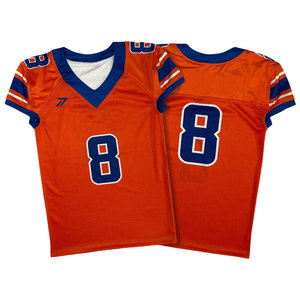 Camiseta de Fútbol Americano para Niños y Jóvenes, OEM, Transpirable, de Poliéster, con Número, Nombre y Logotipo del Equipo Personalizados, MOQ Bajo, Venta al Por Mayor, Fábrica en Pakistán - Product Image 3