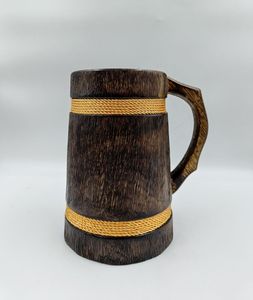 Handmade Wooden Coffee Mug Handmade Natural Wood Tea Cup Wholesale Exporter Premium Wooden Tea Mug Eco Friendly Wooden <b>Drinkware</b> - Product Image 2