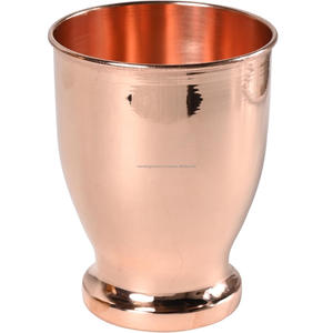 Metal Copper <b>Drinkware</b> Copper Tumbler, LACQUERED-FREE, UNLINED and UNCOATED - 550 Ml, for Ayurveda Health Benefits - Product Image 1