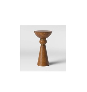 Table d'appoint en bois de qualité supérieure, meuble contemporain avec une belle finition en grain de bois pour les espaces intérieurs résidentiels - Product Image 2