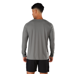 Chemise de performance à manches longues pour homme, respirante, légère, haut de sport pour la salle de sport, la remise en forme et l'entraînement - Product Image 2