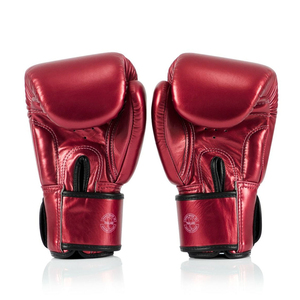 Guantes de Boxeo Fairtex Nuevos, Hechos a Medida, con Correa Personalizada, para Entrenamiento Profesional, Sparring, Cuero Original - Product Image 3