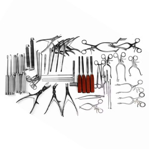 Juego de Instrumentos para Laminectomía Espinal, 45 Piezas, Acero Inoxidable, Manual, Reutilizable, Instrumentos Quirúrgicos Ortopédicos, Neurocirugía Completa - Product Image 1