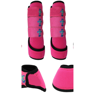 Botas de Protección para Caballos de Neopreno Hechas a Medida de Alta Calidad para Exteriores - Product Image 2