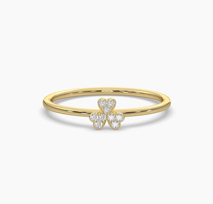 แหวนเพชรทรงบริลเลียนต์ 14K ทองคำแท้ สไตล์วินเทจ ได้รับการรับรองจาก IGI เพชรเพาะเลี้ยงในห้องปฏิบัติการ ดีไซน์ทันสมัย เหมาะสำหรับงานแต่งงาน ของขวัญสำหรับผู้หญิง แฟชั่นอินเทรนด์ - Product Image 4