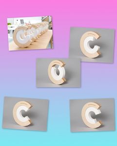 2025 Plaques de récompense polies durables en acrylique et bois personnalisables Artfulcosmos - Product Image 4