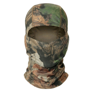 GENERSA SPORTS Cagoule de sport bleu marine imitation animale, masque facial intégral, extérieur, unisexe, 100% polyester, respirant, imperméable - Product Image 1