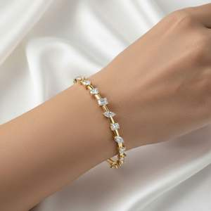 Brazalete con Diamantes de Corte Mixto de 3.00CTW con Engaste de Garras - Product Image 6