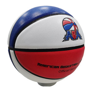 Ballon de basketball officiel personnalisé taille 29,5 en microfibre ABA avec vessie en mousse, tissu durable et écologique, 0,41-0,44 kg - Product Image 4