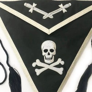 Conjunto de Delantal y Cuello Reversibles Estilo Real, 100% Tela, Diseño Exclusivo, Logotipo Personalizado, Conjunto Formal para Ceremonias - Product Image 6