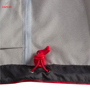 Chaqueta Impermeable de Lona con Capucha para Hombre, Venta Directa de Fábrica, Ligera, Ecológica, Informal para Invierno, con Logotipo Frontal, Marca Privada - Product Image 6