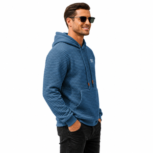 Sudaderas con Capucha Extra Grandes Personalizadas, de Felpa Gruesa de Algodón, Estilo Urbano, con Bolsillo Delantero y Cordón Ajustable, para Invierno, Corte Regular - Product Image 2
