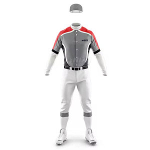 Nouveau modèle d'uniforme de baseball pour hommes, léger, respirant et à séchage rapide / Uniformes de baseball 100 % polyester - Product Image 2
