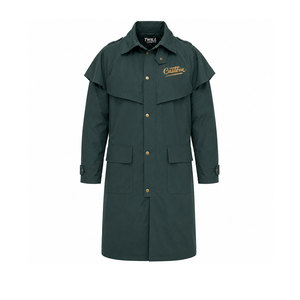 Manteau long d'hiver en coton ciré respirant pour femme, imperméable et coupe-vent, idéal pour l'équitation et les activités de plein air (vente en gros) - Product Image 1