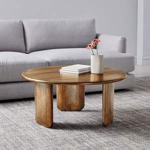 Elegante mesa de centro de madera hecha a mano, diseñada para una belleza atemporal y para el uso diario en la sala de estar. - Product Image 2