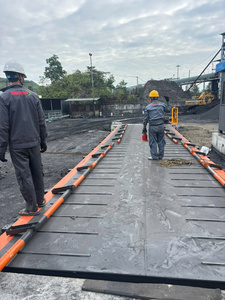เครื่องชั่งรถบรรทุก 80 ตัน ระบบชั่งน้ำหนักแบบสะพาน 12x3 เมตร สำหรับรถบรรทุกหนัก อายุการใช้งาน 10+ ปี - Product Image 4