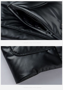 Chaqueta Acolchada de Moda para Hombre, Estilo Urbano, OEM ODM, Logotipo Personalizado, Suministro de Fábrica - Product Image 5