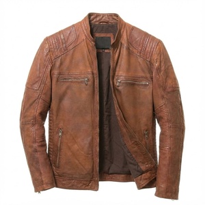Top Selling Men Stylish Leather Jacket Different Colors Available in Best Selling Price Leather Men Jacket for men OEM Serviced - Product Image 1