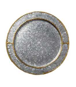 Assiette de présentation de luxe décorative pour banquet, base d'assiette de dîner pour la décoration de table de mariage - Product Image 1