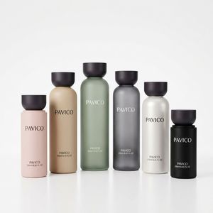 ขวดแชมพูโลชั่นพลาสติก HDPE ยี่ห้อ Pavico ขายส่ง ขนาด 100 มล.-350 มล. พิมพ์ลายด้วยความร้อน ฝา PP โรงงาน Phu Tho เวียดนาม รับผลิตแบบ OEM - Product Image 1