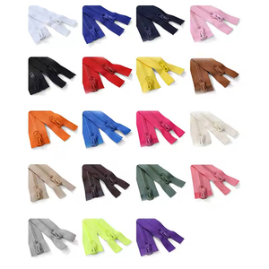 Personnalisé 5 #   Fermeture éclair double en résine écologique pour doudounes et manteaux longs pour enfants – Accessoire de fermeture éclair - Product Image 2