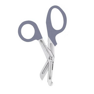 Ciseaux à pansements pour infirmières, 5,5 pouces, gris, acier inoxydable de qualité allemande, pour urgences médicales, premiers secours, chirurgie - Product Image 6