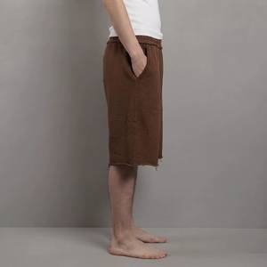 High Quality 100% Cotton Fleece Sweat <b>Shorts</b> Outdoor Sun Fade Vintage French Terry Acid Wash <b>Shorts</b> For <b>Men</b> Reasonable Price - Product Image 3