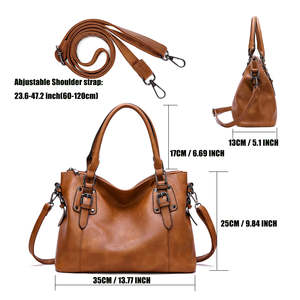 Nouveauté - Vente flash - Sacs à main en cuir pour femmes - Sacs à main en cuir véritable pour femmes - Vente en ligne - Product Image 3