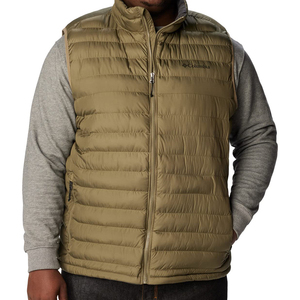 Chaleco con Capucha y Cremallera para Hombre, Informal, de Color Sólido, Ropa de Invierno, Cortavientos, Corte Regular, con Bolsillos Acolchados de Poliéster - Product Image 6
