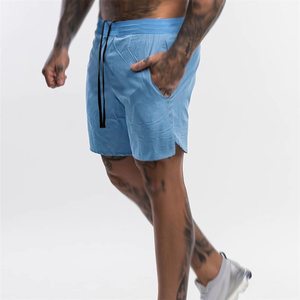 Shorts de sport respirants et à séchage rapide pour hommes, pour la salle de sport, la course à pied, la plage, nouveaux shorts de fitness pour hommes, shorts de musculation pour hommes - Product Image 1