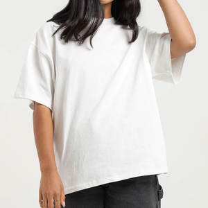 Camiseta Informal Holgada y Transpirable para Mujer, Nueva Llegada, Verano, 100% Algodón, Estilo Único - Product Image 1