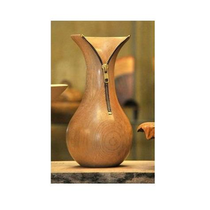 Jarrón de Madera de Mango Clásico, Hecho a Mano, Ligero, 100% Natural, Personalizable, de la Mejor Calidad, Decorativo para Interiores, Sala de Estar, Hogar - Product Image 5