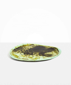 Premium Quality Handmade Resin <b>Large</b> Dinnerware <b>Tray</b> Platter Polished Finish Swirl Pattern Modern Luxury Design Stocked 50pcs - Product Image 3