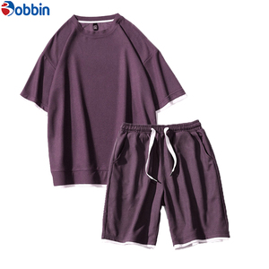 ชุดลำลองสไตล์สตรีทแฟชั่นสำหรับฤดูร้อน ระบายอากาศได้ดี พิมพ์ลาย 3 มิติ เสื้อยืดโอเวอร์ไซส์ กางเกงขาสั้น ใส่สบายได้ทั้งชายและหญิง - Product Image 6