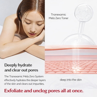 Ensemble de soins coréens Angel's Liquid Tranexamic Acid Niacinamide Hyaluronic Acid Adenosine Mela Zero : Tonique, Ampoule, Crème pour le visage