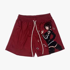 Short de bain pour homme en polyester 100% respirant et à séchage rapide, style décontracté avec doublure en mesh, impression numérique - Product Image 4