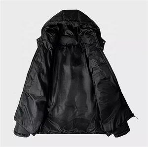 Fabricants de vestes matelassées d'hiver personnalisées OEM ODM, manteaux matelassés en duvet chauds et imperméables pour hommes, vente en gros - Product Image 5