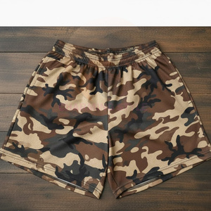 กางเกงขาสั้นผู้ชายแบบแห้งเร็ว ระบายอากาศได้ดี คุณภาพสูง ลายพรางพรีเมียม ตะเข็บคู่ด้านใน ปรับแต่งได้ตามต้องการ - Product Image 6